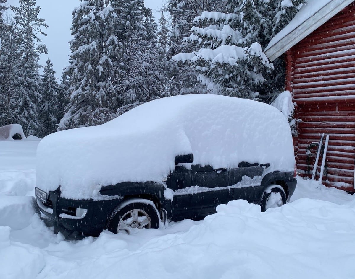 Trimkvelden avlyst på grunn av snø