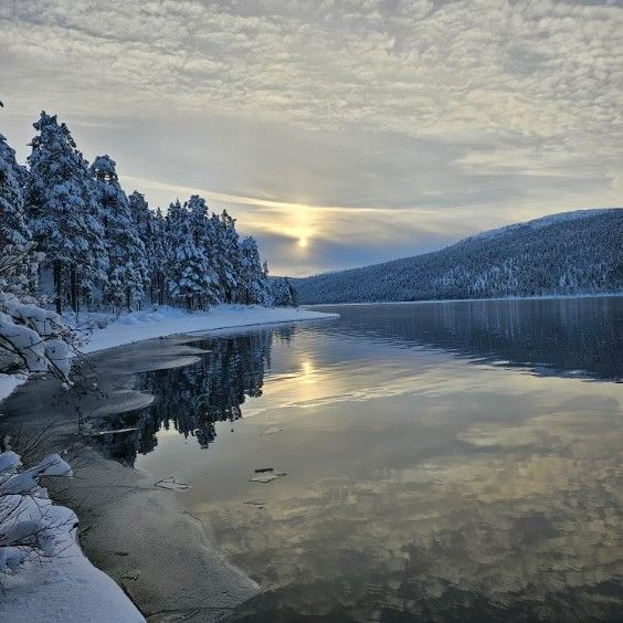 Atnsjøen i november