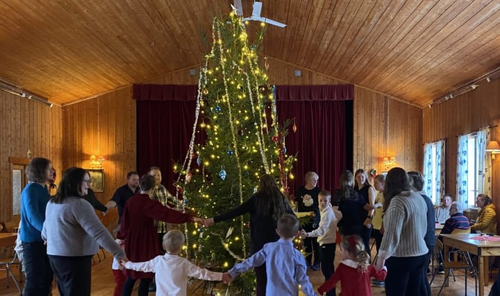 Juletrefest på Mogrenda